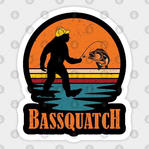 Bassquatch Sticker by mstory